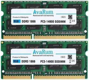 16GB Kit (2 x 8GB) DDR3L-1866 SODIMM 2Rx8 1.35V Memory for Fujitsu Celsius H720 Quad Core by Avarum Ram