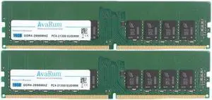 AVARUM RAM 32GB (2X16GB) DDR4 2666 MHz PC4-19200 ECC UDIMM for Dell PowerEdge T30 Memory RAM