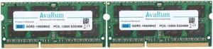 Avarum Ram 16GB Kit (2X8GB) DDR3L-1600 SODIMM Replacement for Dell Latitude 3550 2RX8 Laptop Notebook Memory