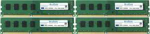 16GB (4 x 4GB) DDR3L 1600 (PC3L-12800) 2RX8 Desktop Memory Module by Avarum Ram