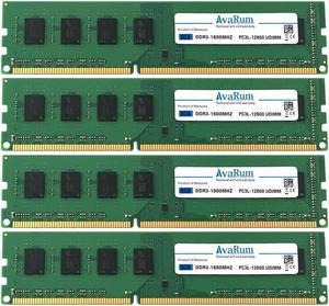 32GB (4 x 8GB) DDR3L 1600 (PC3L-12800) Desktop Memory Module by Avarum Ram