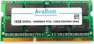 16GB (1x16GB) DDR3L 1600MHz (PC3 12800) Avarum Laptop Memory for Lenovo ThinkPad X-Series X250 2RX8 1.35V SODIMM