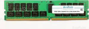 32GB DDR4-2666 PC4-21300 2Rx4 ECC Registered Memory by AVARUM RAM