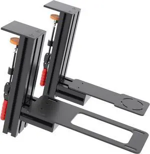 Meza Mount-Set of 2 Hotas Desk Mount for The Flight Sim Joystick Mount Compatible with Thrustmaster Warthog/WinWing Orion 2,Adjustable height and position Hotas Mount,Flight Joystick Mount