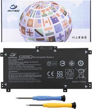 LK03XL L09281-855 916814-855 Battery for HP Envy X360 15m-cn0xxx cn1xxx cn0011dx cn0012dx bp0xx bp1xx bq0xx bq1xx bq021dx cp0xxx cp0011dx 17m-ae0xx ae1xx ae111dx bw0xxx bw0013dx ce0xxx ce1xxx ce1013dx
