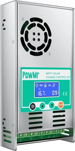 MPPT Solar Charge Controller 60 amp 48V 36V 24V 12V Auto - Max 160VDC Input, LCD Backlight Solar Charge Controller for Vented Sealed Gel NiCd Lithium BatterySoftware Update Version MPPT Solar Charge Controller 60 amp 48V 36V 24V 12V Auto - Max 160VDC Input, LCD Backlight Solar Charge Controller for Vented Sealed Gel NiCd Lithium BatterySoftware Update Version