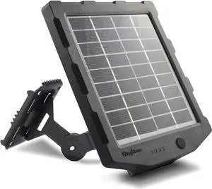 Camera Solar Panel, WingHome Solar Battery Charger Kit 12V/1A 6V/1.5A with Build-in 2000mAH Rechargeable Lithium Battery IP66 Waterproof Hunting Accessory