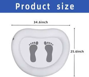 Inflatable Pool Foot Bath Basin, Swimming Pool Clean Feet for Entry Ladder Inflatable Pool Foot Bath Basin, Swimming Pool Clean Feet for Entry Ladder