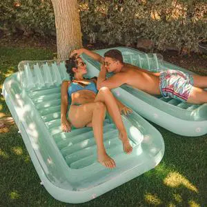 Float Joy Tanning Pool Floats Adult Inflatable Tanning Bed for Backyard Lake Floats Tanning Pool Lounger Sunbathing Pool Float Joy Tanning Pool Floats Adult Inflatable Tanning Bed for Backyard Lake Floats Tanning Pool Lounger Sunbathing Pool