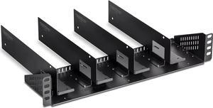TRENDnet 19 Rackmount Industrial Power Supply Vertical Chassis, TI-R4U, 4U Wall Mount Bracket, 2U Rack Mount Design, Designed for TI-RSP100048 Power Supplies (Sold Separately), Steel Construction