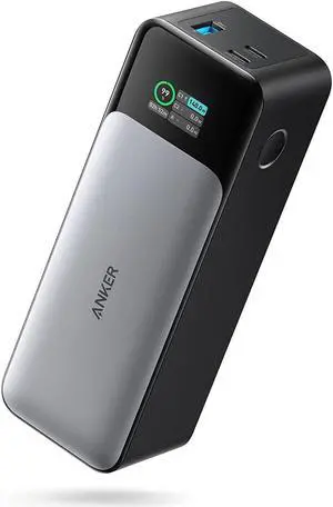 737 Power Bank 24 000mAh 3-Port Laptop Portable Charger with 140W Fast Charging Smart Display for Outdoor Work Compatible with iPhone 16/15/14 Series Vision Pro  MacBook and More