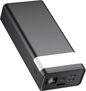  Crave PD Power Bank 50000mAh, PowerPack Portable Battery Pack  Charger [Power Delivery PD 3.0 USB-C 100W + Quick Charge QC 3.0 Dual Ports]  for MacBook, iPhone, Samsung, and More : Cell