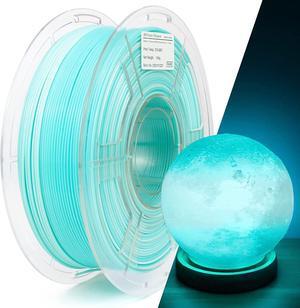 PETG Filament 1.75mm, High-Speed 3D Printer Filament for 30-600mm/s Fast Printing, Color Change Blue & White Gradient Filament, Translucent PETG Filament 1kg(2.2lbs) Spool