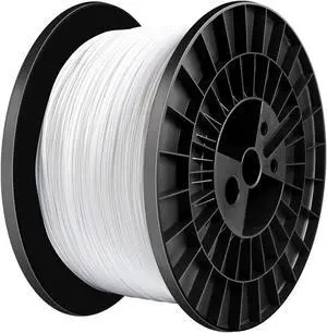 TIANSE PLA Filament 1.75mm PLA 3D Printer Filament, 5kg Cardboard Spool (11 lbs), Dimensional Accuracy +/- 0.03mm (White 1-Pack)