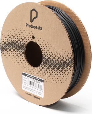 Protopasta 3D Printer Filament, PLA Filament 1.75mm, Black Carbon Fiber HT PLA Composite, 500g Spool