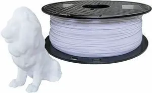 CC3D Pro Plus + Cold White PLA Filament 1.75 mm 1KG 3D Printer Bright Cool White 3D Printing Material MAX Filament Snow White Color