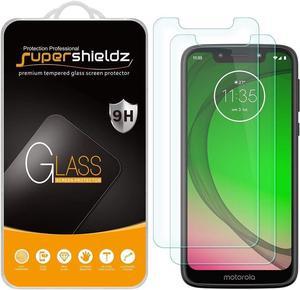 Supershieldz (2 Pack) Designed for Motorola (Moto G7 Optimo) XT1952DL Tempered Glass Screen Protector, Anti Scratch, Bubble Free, Welcome to consult