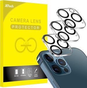 JETech Camera Lens Protector for iPhone 12 Pro 6.1-Inch, 9H Tempered Glass, HD Clear, Anti-Scratch, Case Friendly, Does Not Affect Night Shots, 3-Pack