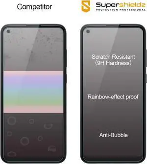 Supershieldz (2 Pack) Designed for Samsung Galaxy A11 Tempered Glass Screen Protector, Anti Scratch, Bubble Free