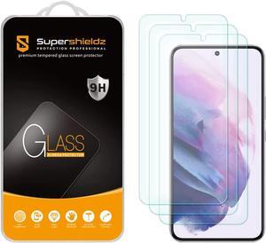 Supershieldz (3 Pack) Designed for Samsung (Galaxy S22 Plus 5G) Tempered Glass Screen Protector, Anti Scratch, Bubble Free