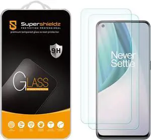 Supershieldz (2 Pack) Designed for OnePlus Nord N10 5G Tempered Glass Screen Protector, Anti Scratch, Bubble Free
