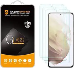 (3 Pack) Designed for  Galaxy S21 FE 5G Tempered Glass Screen Protector Anti Scratch Bubble Free