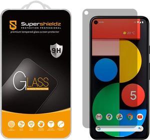 Supershieldz 2 Pack Designed for Google Pixel 5 Privacy Anti Spy Tempered Glass Screen Protector Anti Scratch Bubble Free