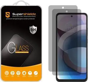 Supershieldz (2 Pack) Designed for Motorola (One 5G Ace) / One 5G UW Ace/Moto G 5G (2020 Model) [Privacy] Anti Spy Tempered Glass Screen Protector, Anti Scratch, Bubble Free