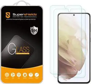 Supershieldz (2 Pack) Designed for Samsung Galaxy S21 FE 5G [Not Fit for Galaxy S21] Tempered Glass Screen Protector, Anti Scratch, Bubble Free