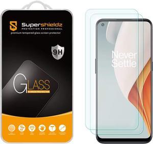 2 Pack Supershieldz Designed for OnePlus Nord N100 Tempered Glass Screen Protector Anti Scratch Bubble Free