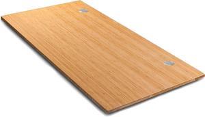 VWINDESK 60 x 30 x 1 Inch 100% Solid Bamboo Desk Table Top Only,for Standing Desk Home Office Desk with 60mm Grommets(Right Angle)