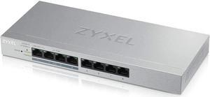 Zyxel 8-Port Gigabit Ethernet Web Managed POE+ Switch | 4 x PoE+ @ 60W | VLAN Support | Metal Case | Desktop or Wall-Mount | Fanless |Lifetime Warranty | QoS | Ethernet Splitter | GS1200-8HPv2