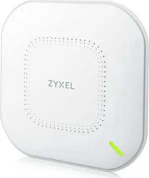 Zyxel True WiFi 6 AX1800 Wireless Gigabit Business Access Point | Mesh, Seamless Roaming, Captive Portal | WPA3 Security | NebulaFlex Hybrid Cloud | POE+ or AC Powered | AC Adapter Included | NWA110AX