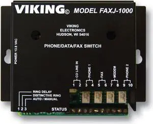 VIKING FaxJack Phone/Fax Switch