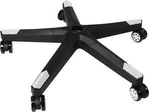 Frassie 28 Inch Heavy Duty Nylon Gaming Office Chair Base Replacement Part with 5 Casters