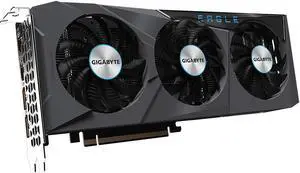 GIGABYTE Radeon RX 6600 XT EAGLE 8G WINDFORCE 3X Cooling System, 8GB 128-bit GDDR6,  GV-R66XTGAMINGOC PRO-8GD Video Card Non-LNR, No locking Desktop Graphics Cards