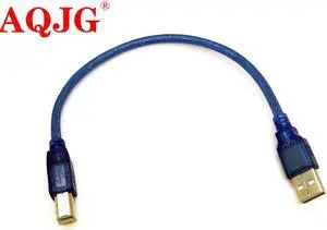 1pcs  High Speed USB 2.0 A Male to B Male M/M Data Transfer Printer Cable Cord 30CM