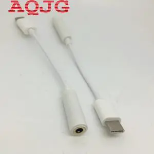 Type-C to 3.5mm Earphone cable Adapter usb 3.1 Type C USB-C male to 3.5 AUX audio female Jack for Xiaomi 6 Mi6 Letv 2 pro 2 max2