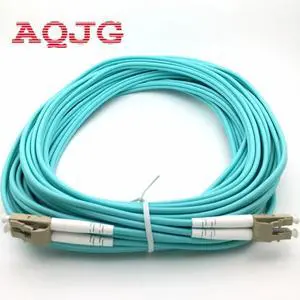 40 Meters LC-LC LC/UPC-LC/UPC Multi-Mode OM3 Fiber Cable Multimode Duplex Fiber Optical Jumper Patch Cord