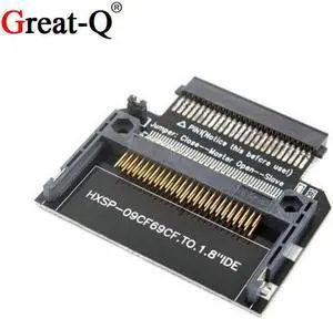Great-Q   Compact Flash CF to 1.8" IDE 50 Pin Converter Adapter  Hard Drive riser card  adaptator