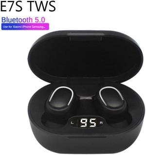 2022  Wireless Bluetooth 5.0 Earphone Touch Control 9D Stereo Headset with Mic Sport Earphones Waterproof Earbuds LED Display Color: silver (009)