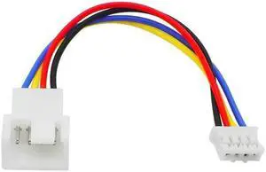4pin fan Adapter cable, Convert extension cords, VGA card micro 4pin to mini 4pin fan Support temperature adjustment