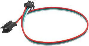 1pcs 5V 3 pin Connector Extension Splitter Cable Male to Female Plug Wire for WS2812 WS2812B WS2813 LED Strip Light(1M)