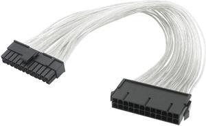 24 Pin PSU Power Supply Extension Cable 20+4 pin Tinned Copper Supply Male to Female ATX Mining for Computer Adaptor