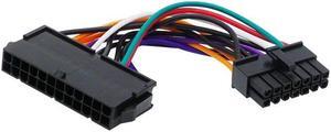 PC ATX 24 Pin TO 14 Pin Power Supply Cable 18AWG Wire For L-enovo Q77 B75 A75 Q75 H81 Motherboard Mainboard