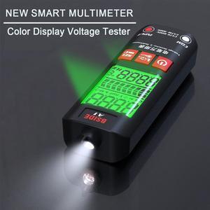 Digital Multimeter Voltage Tester Detector Color Display Non-Contact Electric Pen Dual Range Ohm Hz NCV Multimetro