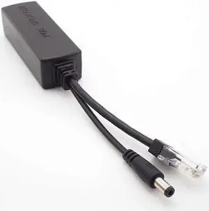 48V to 12V POE Splitter Connector Poe Power Adapter injector Switch for IP Camera Wifi Cable Wall US/EU Plug