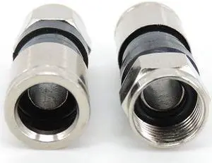 RG6 F Type Compression 2.7cm Snap Seal Plug Connector For Sky Satellite Virgin Cable L1