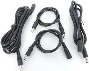 12v DC male to male female Extension power supply connector Cable 18awg Plug Cord wire Adapter for strip camera 5.5X2.5mm 2.1 L(Male to Female)
(3M)