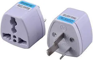 1/2/5pcs Universal AU Plug Adapter USA To Euro Europe Travel Wall AC Power Charger Adapter Converter 2 Round Pin Socket (AU)
(1pcs)